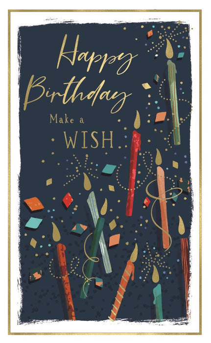 ICG 'Happy Birthday Make A Wish' Birthday Card