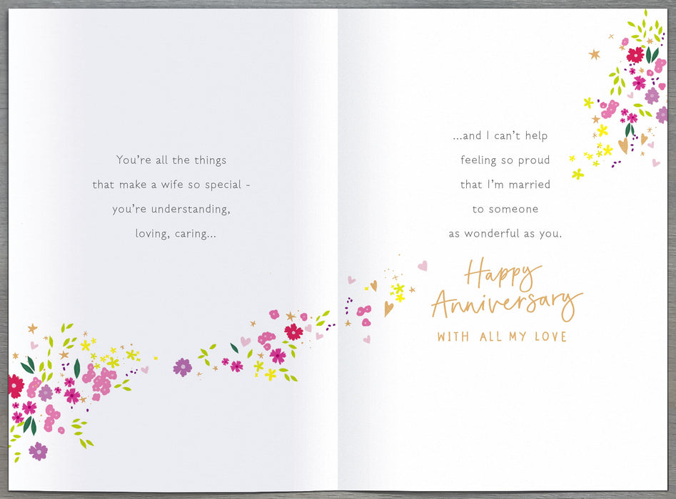 UKG 'For My Wonderful Wife On Our Anniversary' Card