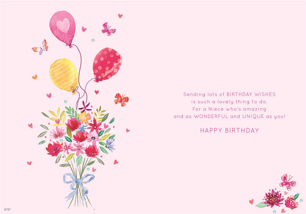 ICG 'For A Wonderful Niece' Birthday Card