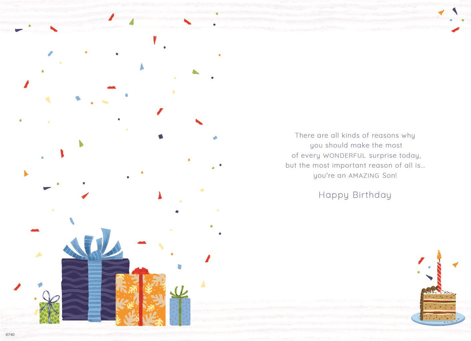 ICG 'For You Son' Birthday Card