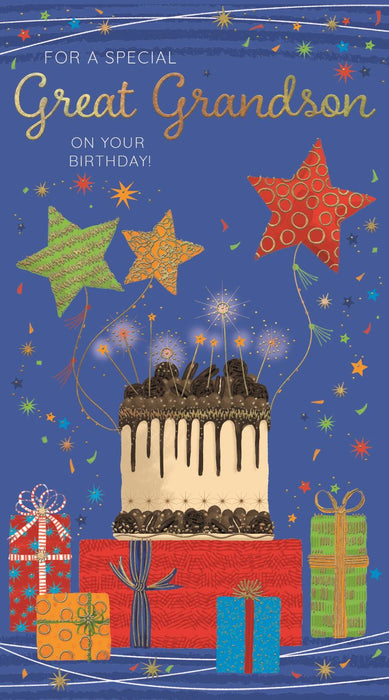 ICG 'For An Special Great Grandson' Birthday Card