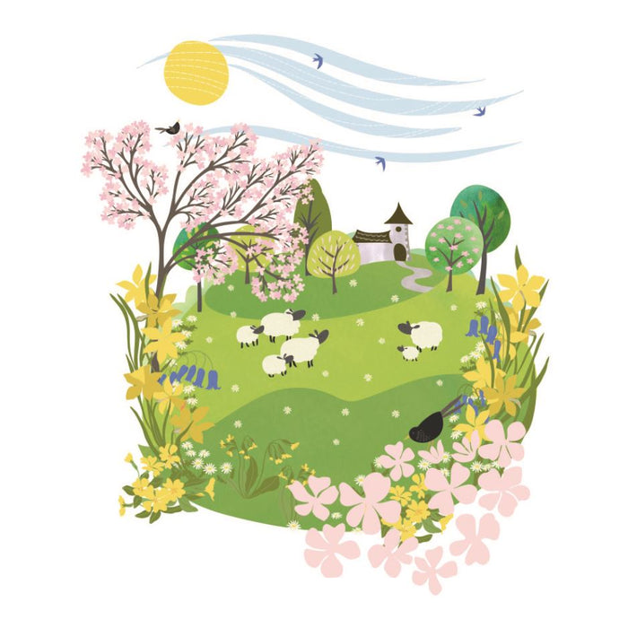 ICG 'Countryside' Birthday Card