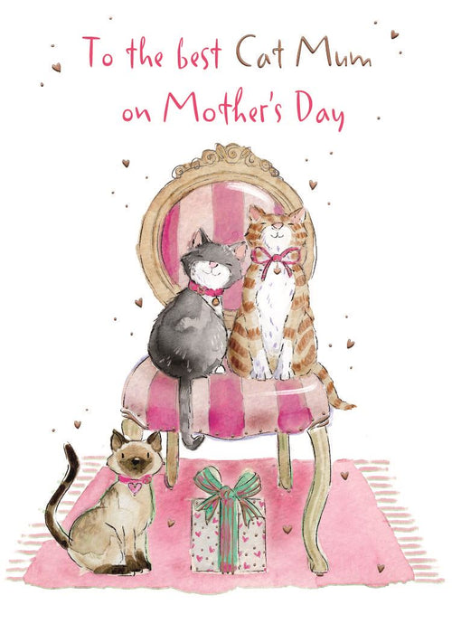 ICG 'To The Best Cat Mum' Mother's Day Card