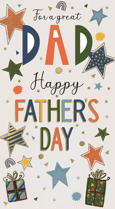 ICG 'For A Great Dad' Fathers Day Card