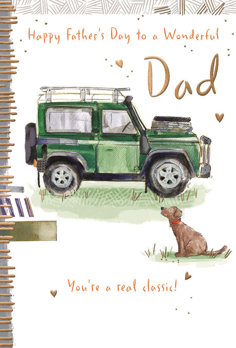 ICG 'To A Wonderful Dad' Fathers Day Card