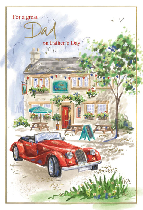 ICG 'For A Great Dad' Fathers Day Card