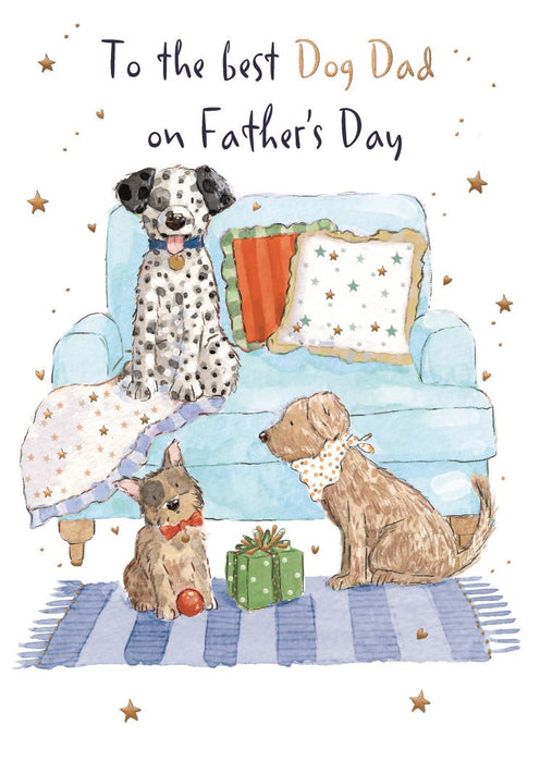 ICG 'Dad From Dog' Fathers Day Card