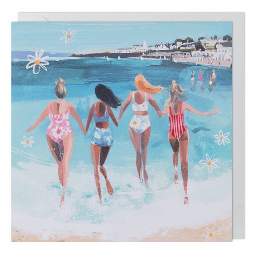 Paperlink 'Seaside Swim' Open Card