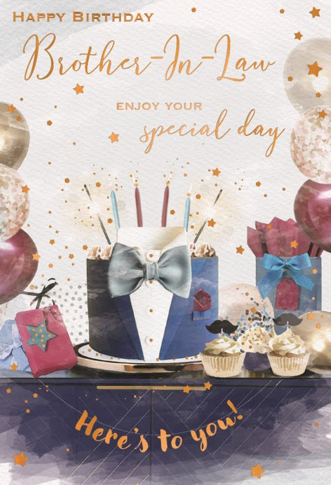 ICG 'Brother In Law Enjoy Your Special Day' Birthday Card