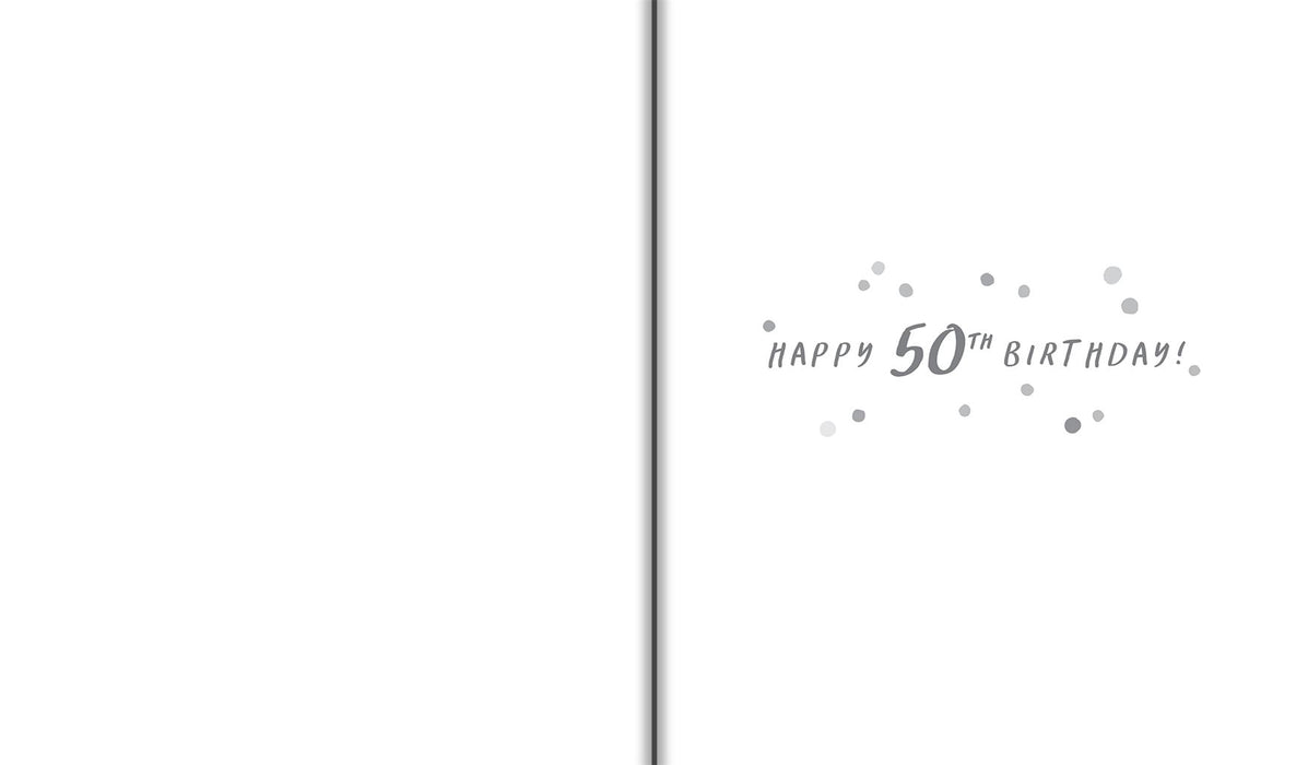 Paperlink 'You're 50 Happy Birthday' Birthday Card