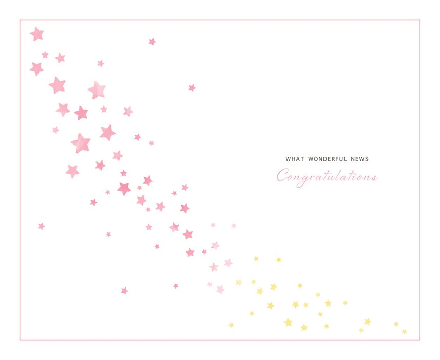 ICG 'A New Baby Girl' New Baby Card