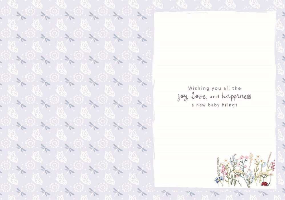 ICG 'Congratulations New Baby Boy' New Baby Card