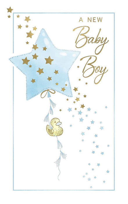 ICG 'A New Baby Boy' New Baby Card
