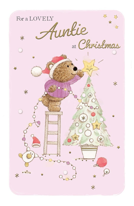 ICG 'For A Lovely Auntie' Christmas Card