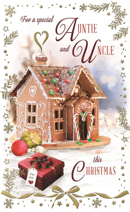 ICG 'For A Special Auntie & Uncle at Christmas' Christmas Card