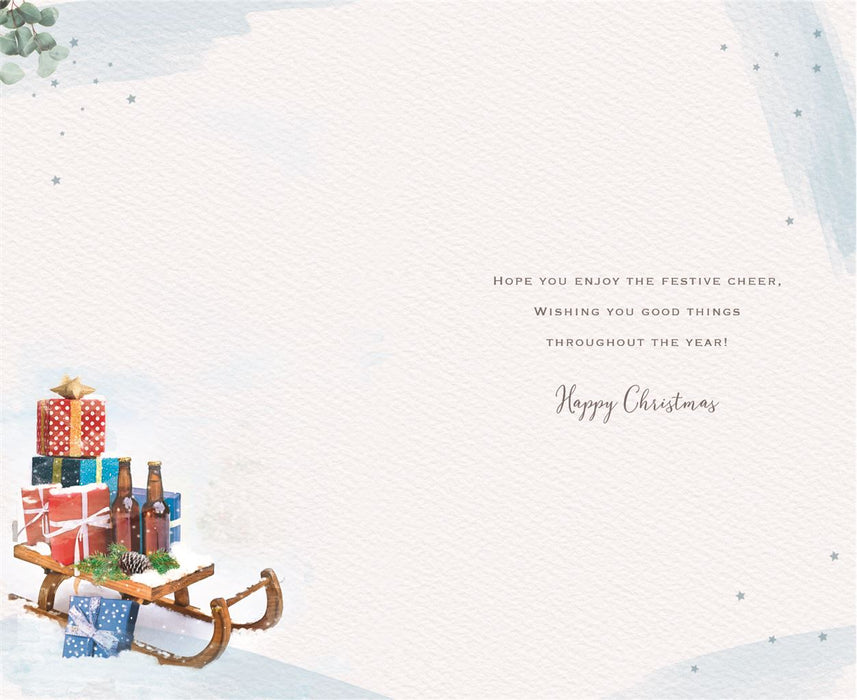 ICG 'For A Wonderful Brother' Christmas Card