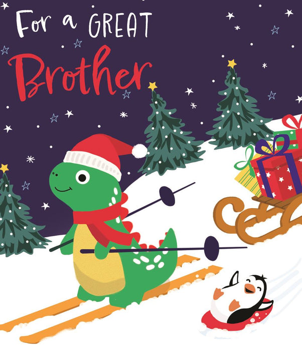 ICG 'For A Great Brother' Christmas Card