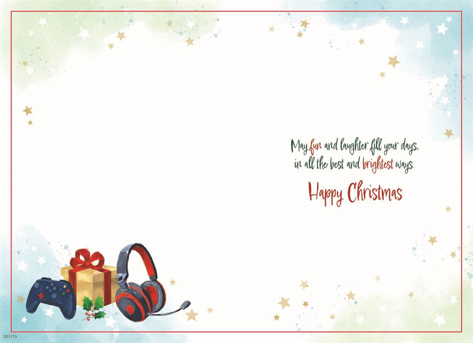 ICG 'For A Wonderful Brother At Christmas' Christmas Card