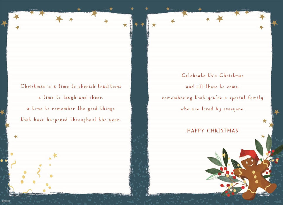 ICG 'For A Special Brother And Family' Christmas Card