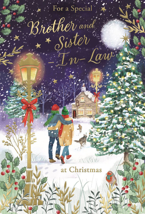 ICG 'For A Special Brother & Sister-in-Law' Christmas Card