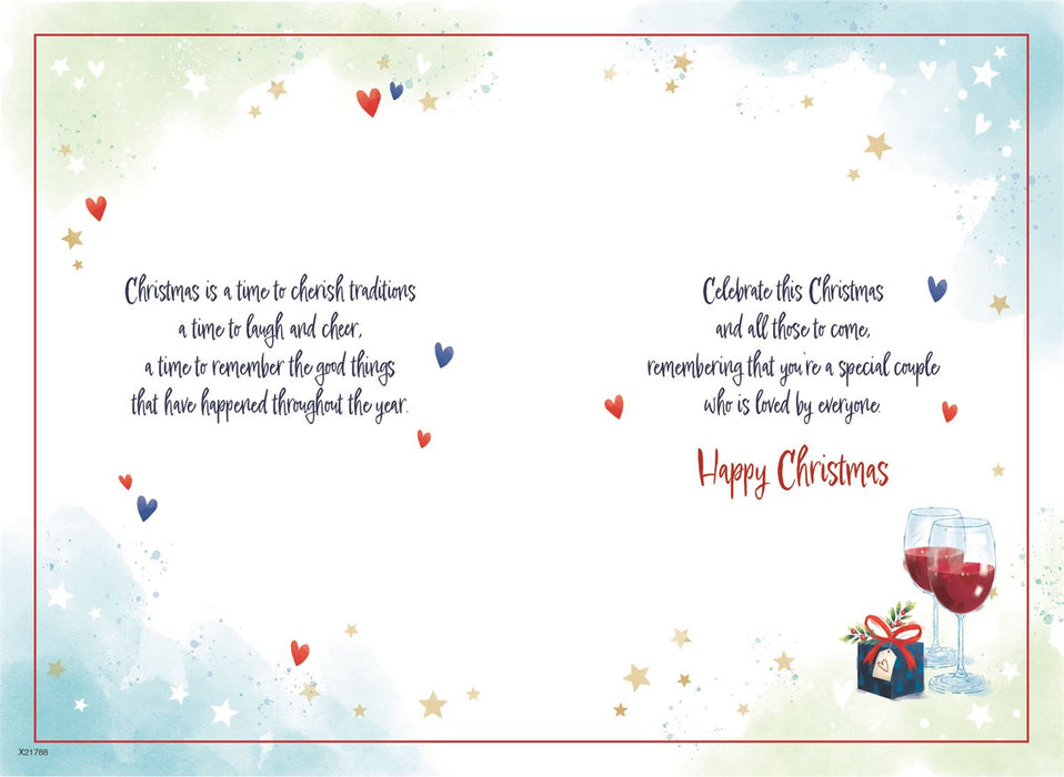 ICG 'Christmas Wishes For A Special Brother & Sister-in-Law' Christmas Card