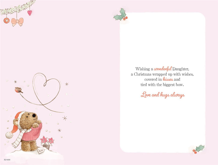 ICG 'Christmas Wish For A Special Daughter' Christmas Card