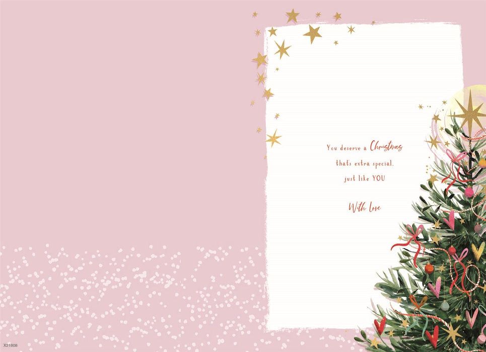 ICG 'To A Lovely Daughter Who Means So Much' Christmas Card