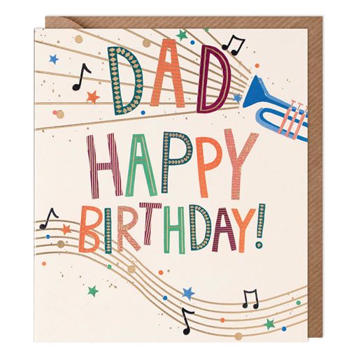 Paperlink 'Dad Happy Birthday' Birthday Card