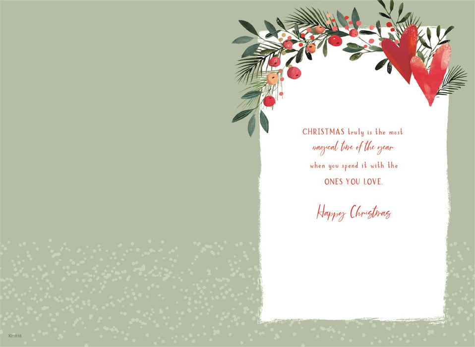ICG 'To A Lovely Daughter And Her Fiance' Christmas Card