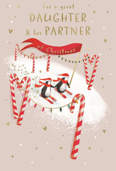 ICG 'For A Great Daughter & Her Partner' Christmas Card