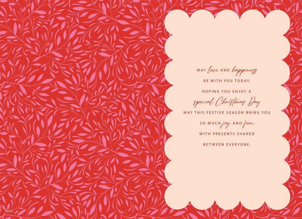 ICG 'Wishing A Special Daughter & Son-in-law' Christmas Card