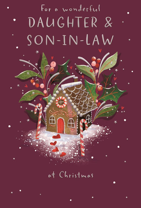 ICG 'For A Wonderful Daughter And Son-In-Law' Christmas Card