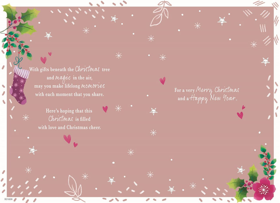 ICG 'For A Special Daughter And Son-In-Law' Christmas Card