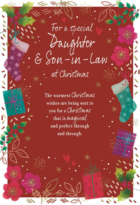 ICG 'For A Special Daughter And Son-In-Law' Christmas Card