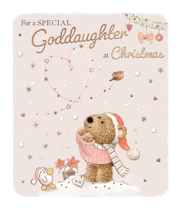 ICG 'For A Special Goddaughter' Christmas Card