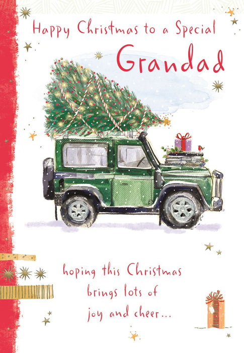 ICG 'Happy Christmas To A Special Grandad' Christmas Card