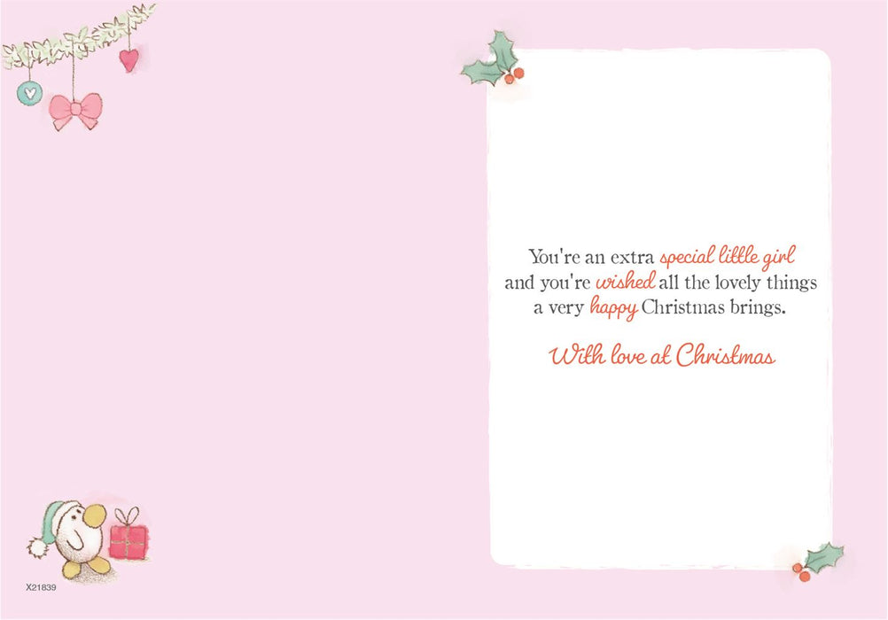 ICG 'For A Special Granddaughter' Christmas Card