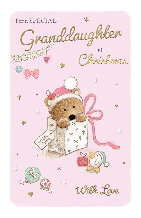 ICG 'For A Special Granddaughter' Christmas Card