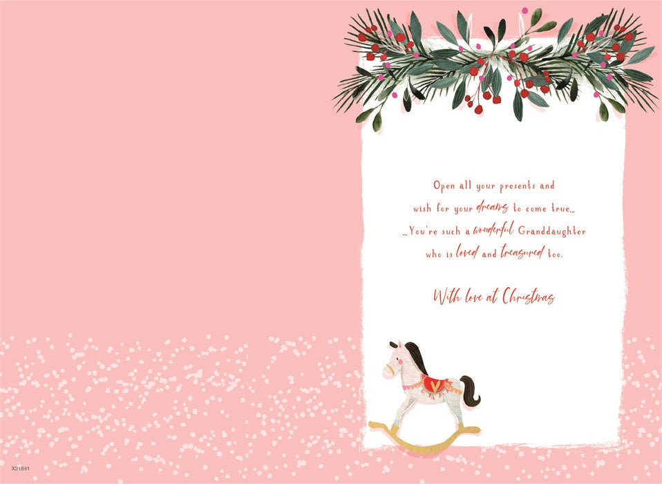 ICG 'For A Wonderful Granddaughter' Christmas Card