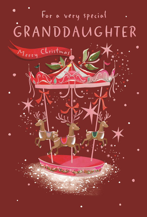 ICG 'For A Very Special Granddaughter' Christmas Card