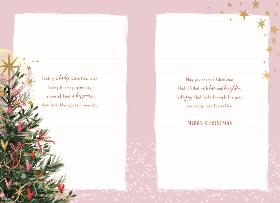 ICG 'For A Special Granddaughter And Her Family' Christmas Card