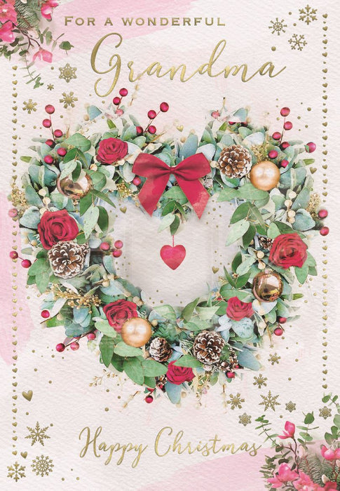 ICG 'For A Wonderful Grandma' Christmas Card