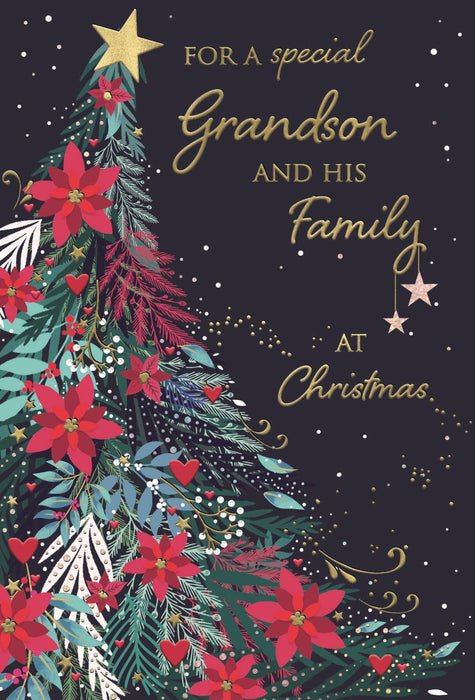 ICG 'For A Special Grandson And His Family' Christmas Card