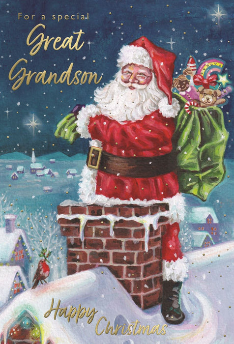 ICG 'For A Special Great Grandson' Christmas Card