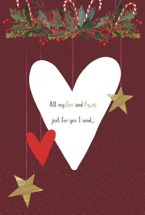 ICG 'To A Wonderful Husband at Christmas' Christmas Card