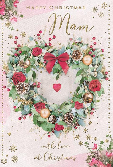 ICG 'Happy Christmas Mam ' Christmas Card