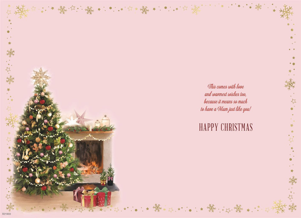 ICG 'For A Lovely Mum At Christmas' Christmas Card