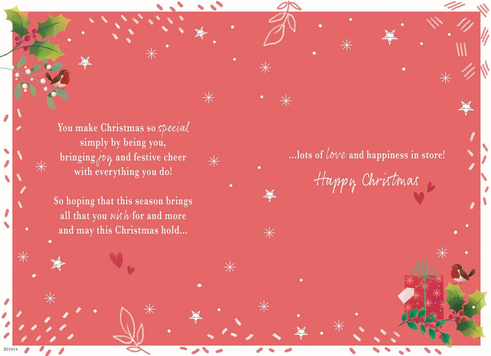 ICG 'For A Very Special Mum And Dad' Christmas Card