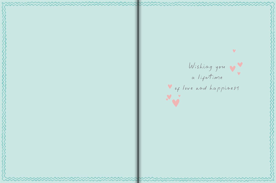Paperlink 'Congratulations On Your Wedding Day' Wedding Card