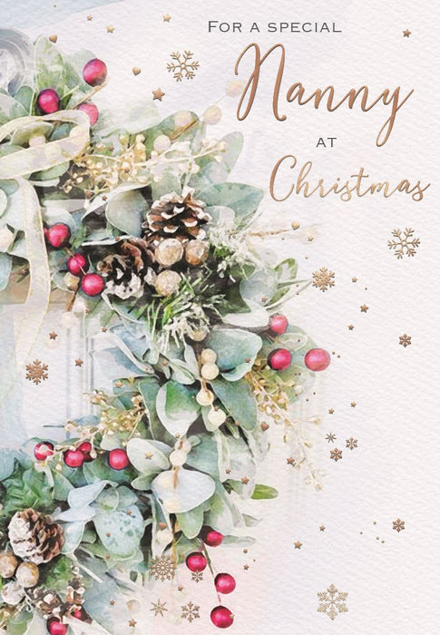 ICG 'For A Special Nanny At Christmas' Christmas Card